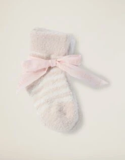 Barefoot Dreams CozyChic Lite® Infant Sock Set -Little Kids Care Shop barefoot dreams barefoot dreams cozychic lite infa 4