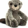 Jellycat Bashful Beaver Medium 1 Jellycat Bashful Beaver Medium -Little Kids Care Shop jellycat inc jellycat bashful beaver medium