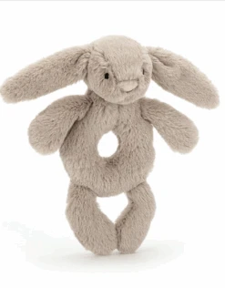 Jellycat Bashful Beige Bunny Ring Rattle