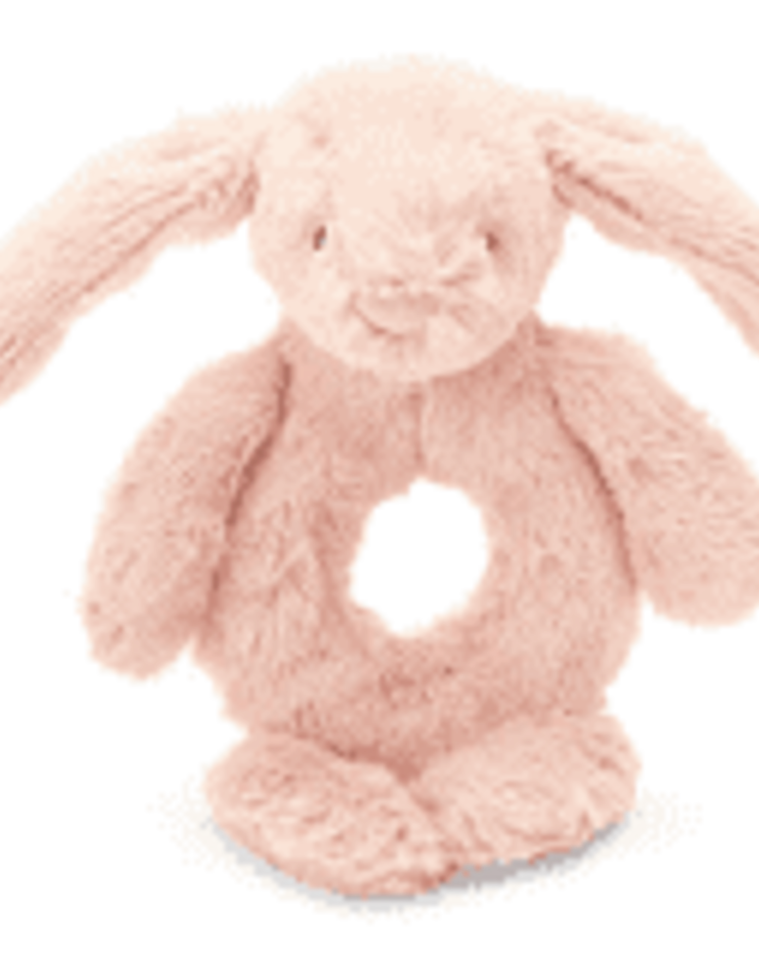 Jellycat Bashful Blush Bunny Ring Rattle 3 Jellycat Bashful Blush Bunny Ring Rattle