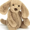 Jellycat Bashful Toffee Puppy Medium 1 Jellycat Bashful Toffee Puppy Medium -Little Kids Care Shop jellycat inc jellycat bashful toffee puppy medium