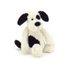 Jellycat Small Bashful Black & Cream Puppy 2 Jellycat Small Bashful Black & Cream Puppy -Little Kids Care Shop jellycat inc jellycat small bashful black cream pu