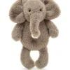 Jellycat Smudge Elephant Ring Rattle 2 Jellycat Smudge Elephant Ring Rattle -Little Kids Care Shop jellycat inc jellycat smudge elephant ring rattle