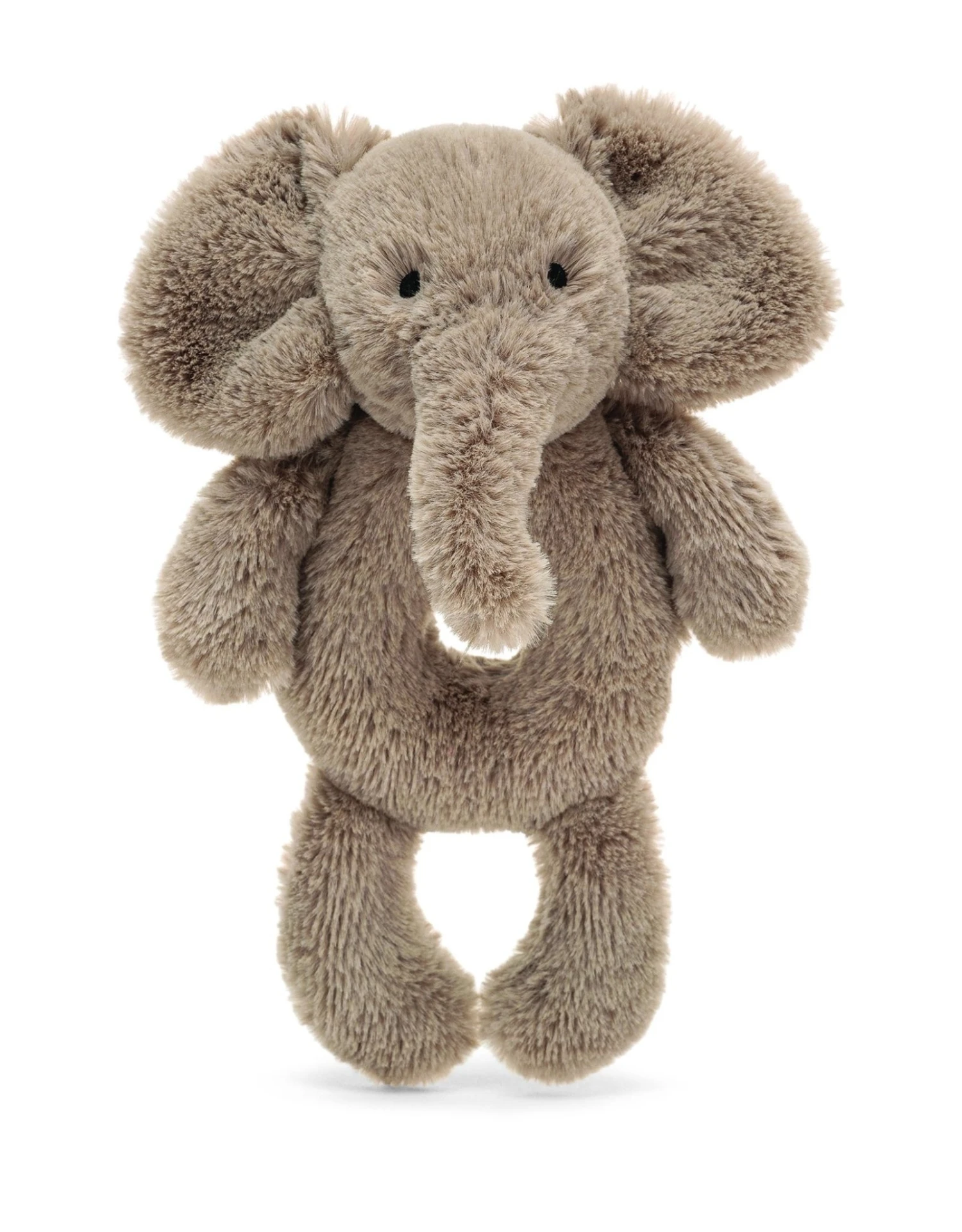 Jellycat Smudge Elephant Ring Rattle 3 Jellycat Smudge Elephant Ring Rattle