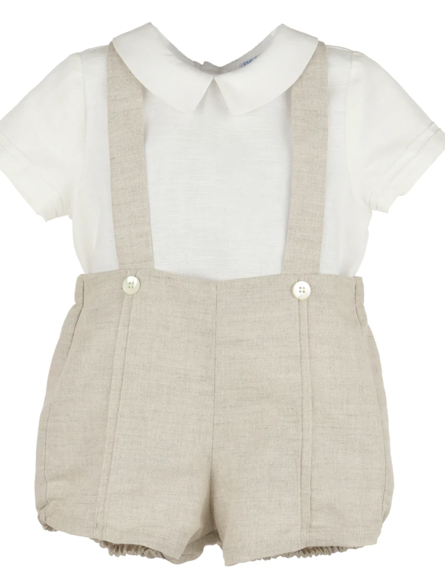 Lovers Linen Boy Set Beige 3 Lovers Linen Boy Set Beige