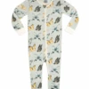 Milkbarn Bamboo Zipper Pajama Butterfly 2 Milkbarn Bamboo Zipper Pajama Butterfly -Little Kids Care Shop milkbarn milkbarn bamboo zipper pajama butterfly