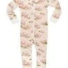 Milkbarn Bamboo Zipper Pajama Water Lillies 2 Milkbarn Bamboo Zipper Pajama Water Lillies -Little Kids Care Shop milkbarn milkbarn bamboo zipper pajama water lilli