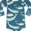 MIlkbarn L/S One Piece Blue Whale 2 MIlkbarn L/S One Piece Blue Whale -Little Kids Care Shop milkbarn milkbarn l s one piece blue whale