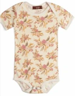 Milkbarn Short Sleeve One Piece Vintage Floral