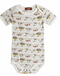 Milkbarn Short Sleeve One Piece Vintage Trailers