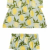Milkbarn Short Sleeve Peasant Dress W/Bloomers Lemon -Little Kids Care Shop milkbarn milkbarn short sleeve peasant dress w blo