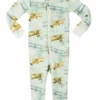 Milkbarn Zipper Pajama Vintage Planes -Little Kids Care Shop milkbarn milkbarn zipper pajama vintage planes
