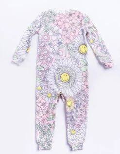 Little Kids Care Shop -Little Kids Care Shop pj salvage pj salvage smiley blooms infant romper 1